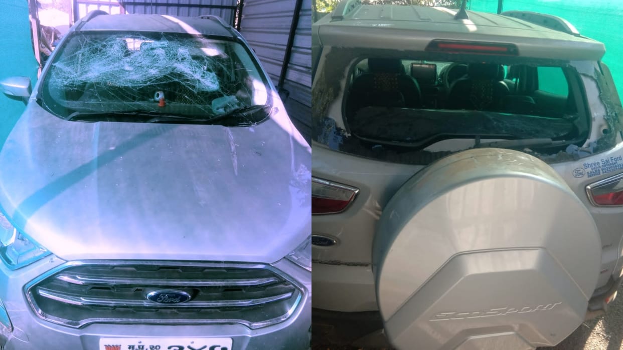 Deadly attack on BJP Mandal President with sticks