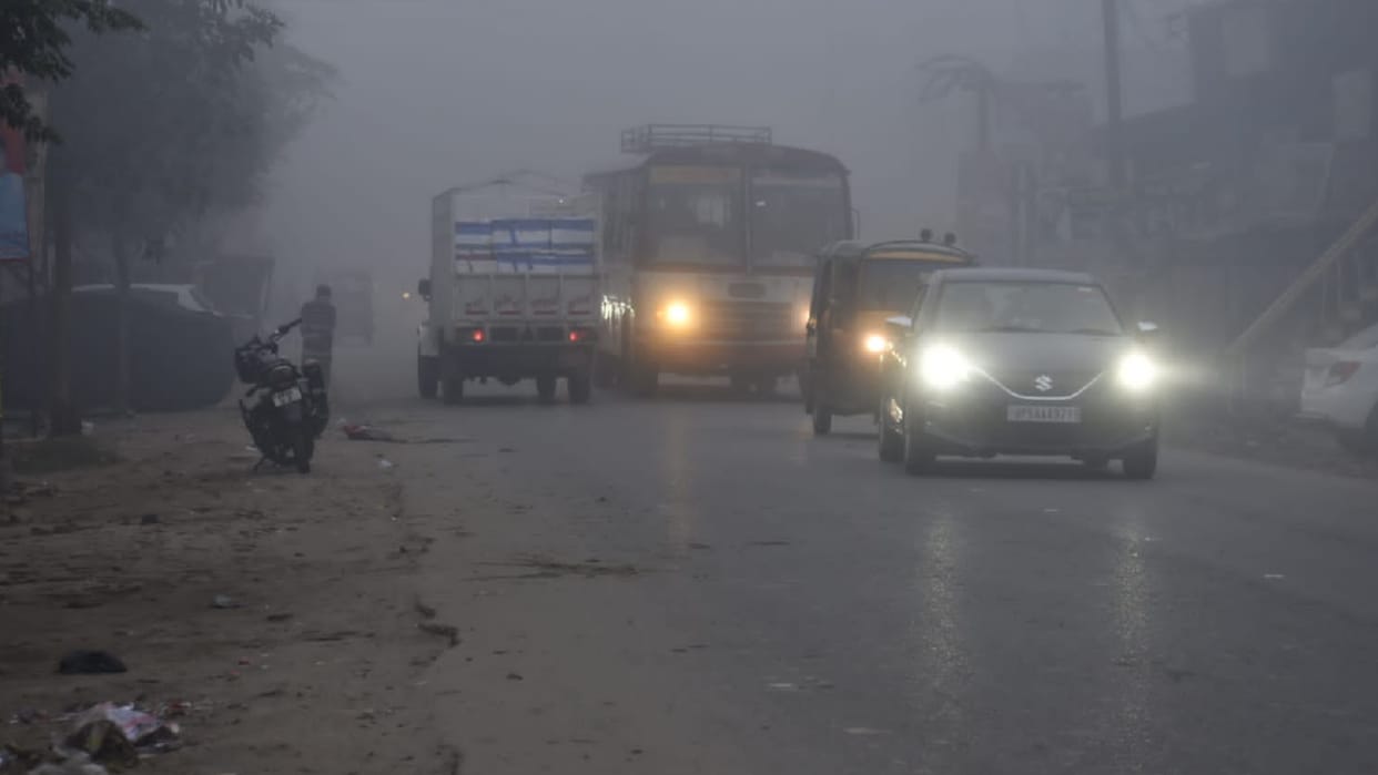 cold increases after heavy fog in gorakhpur