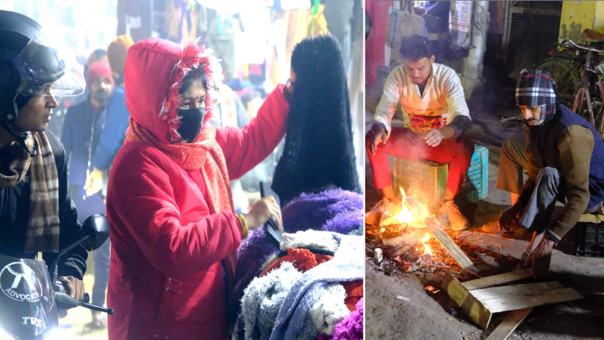 गोरखपुर में ठंड।