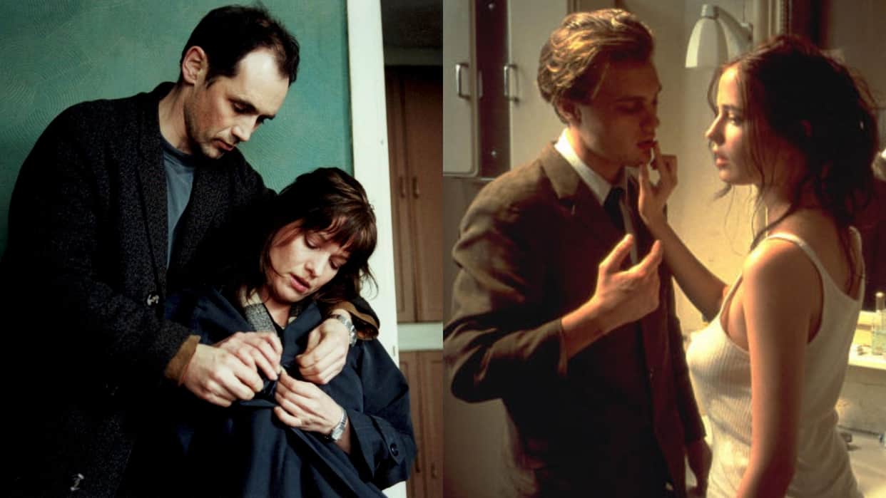 Top 5 Hollywood Bold Movies basic instinct 9 1/2 weeks Last Tango In Paris Intimacy The Dreamers