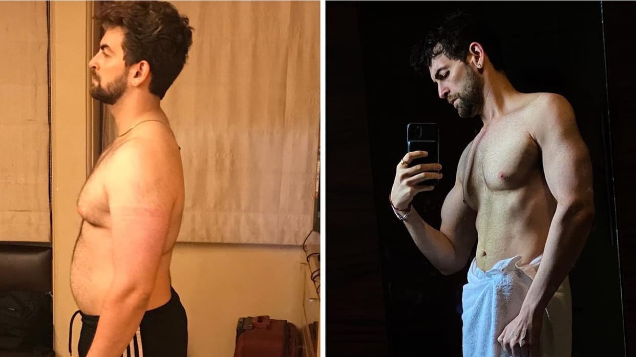 Neil Nitin Mukesh Fat to Fit Transformation Actor Shared his photos on Social Media