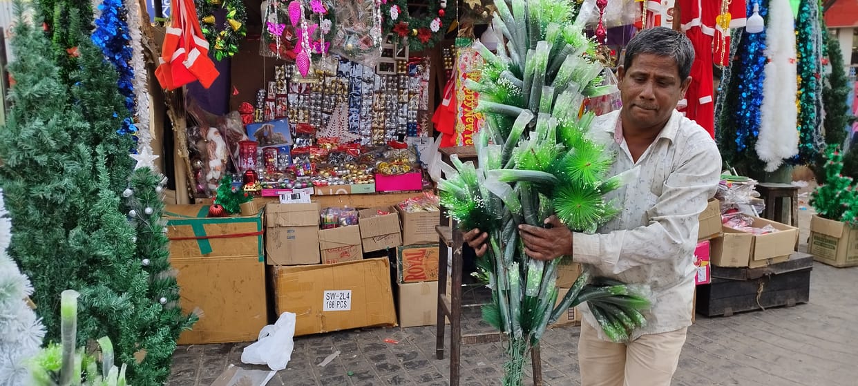 Bouquets getting ready to welcome the new year