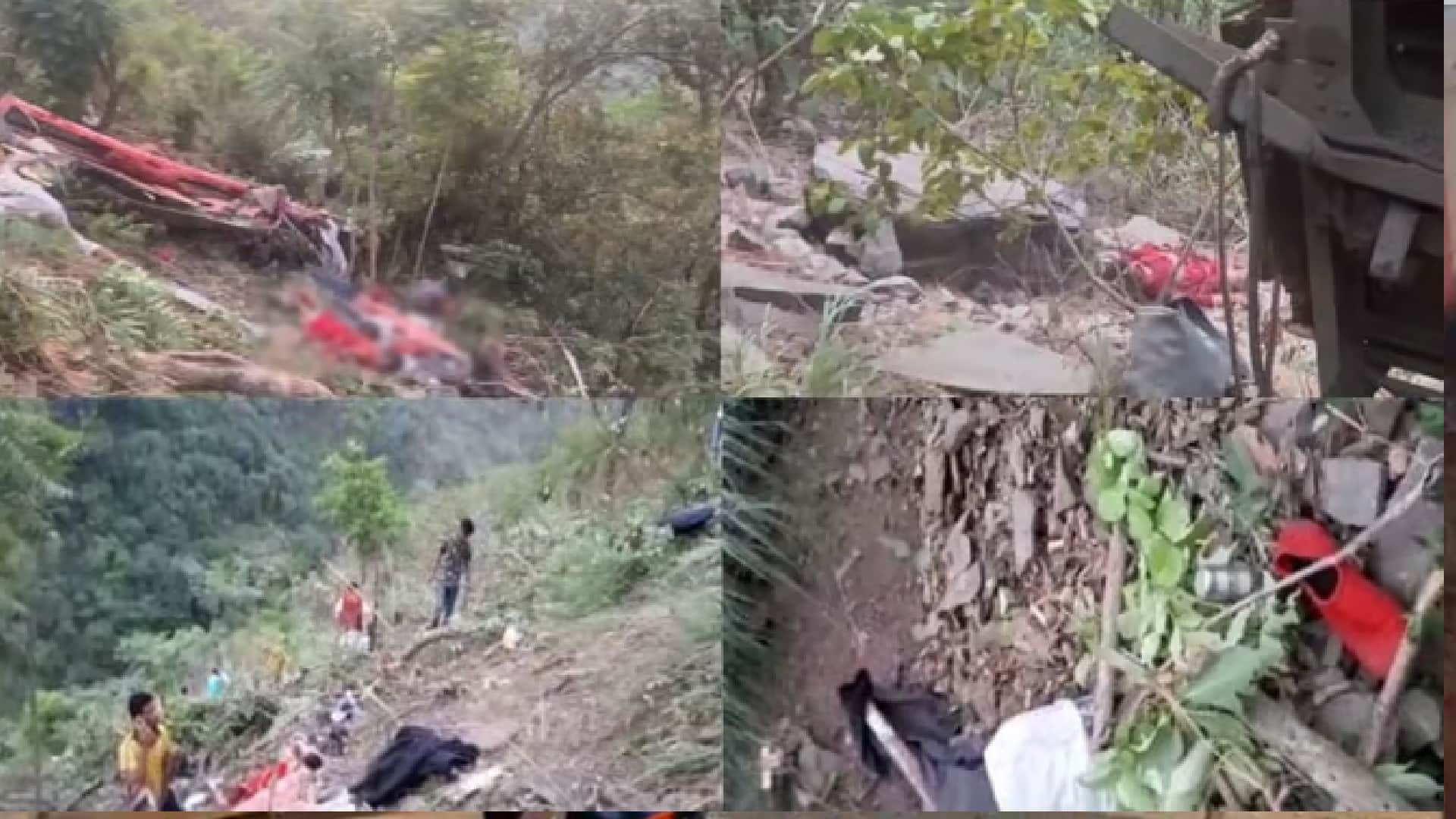 पन्ना के यात्रियों की बस उत्तरकाशी में खाई में गिर गई थी।