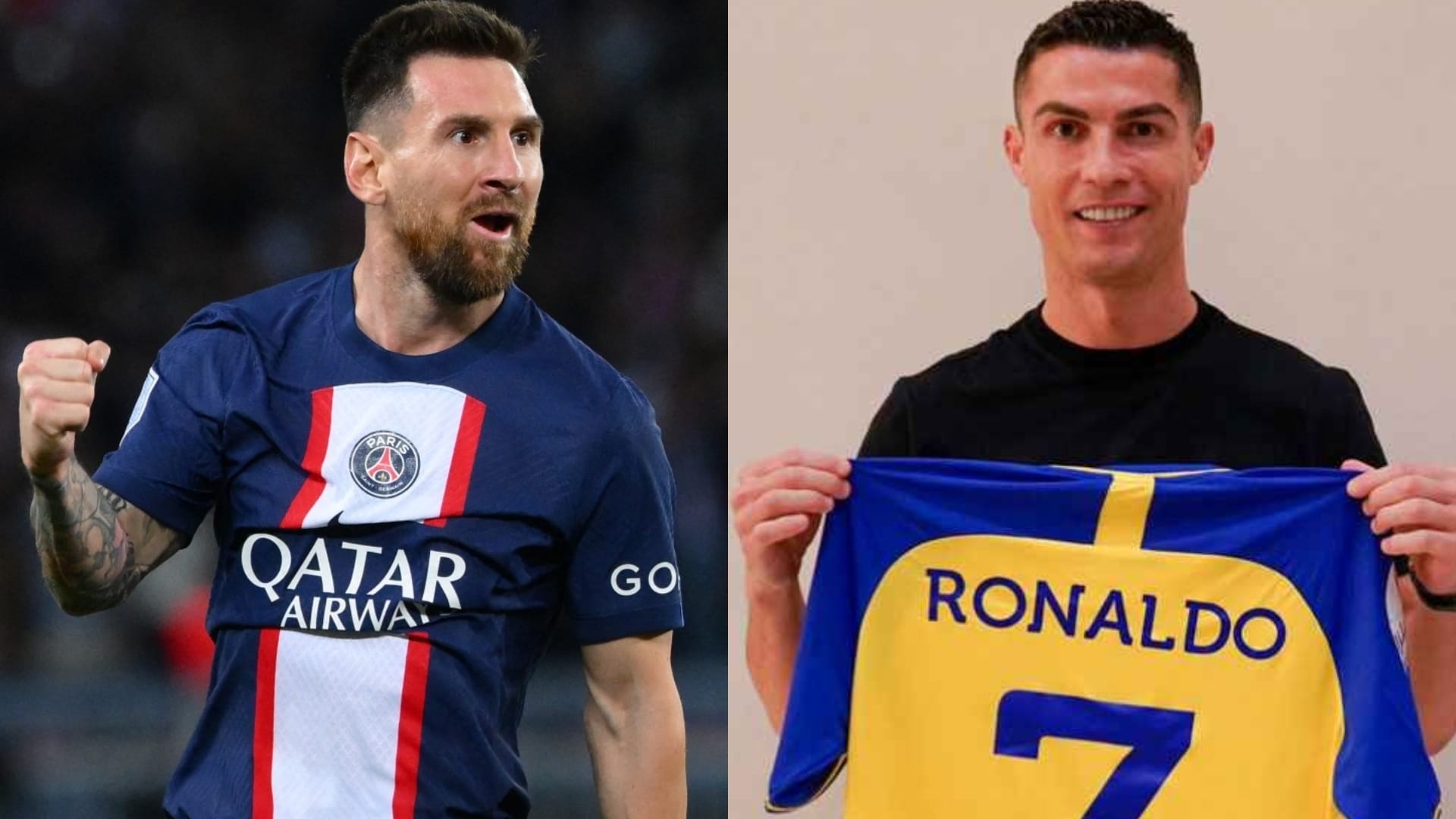 Lionel Messi and Cristiano Ronaldo can come face to face on 19th January, PSG vs AL Nassr, AL Hilal Combined11