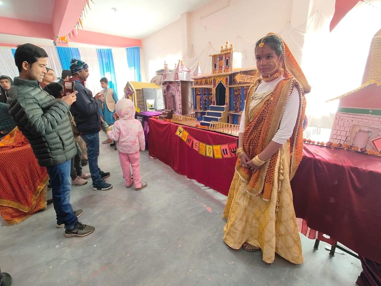 Children showed skill in science and art exhibition