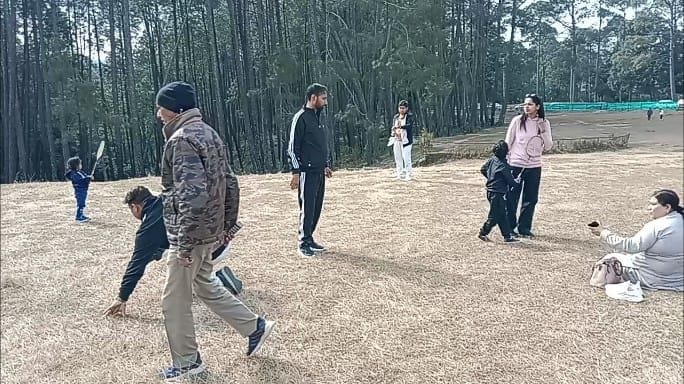 Tourist at Ranikhet