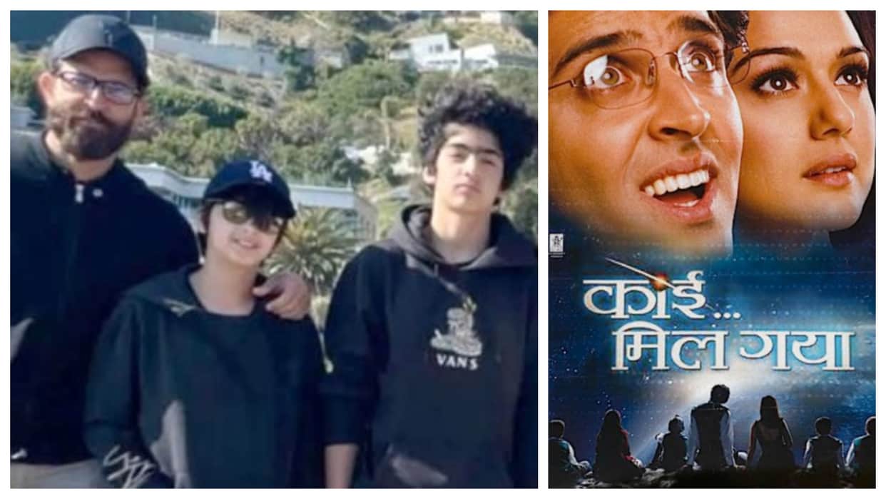 Hrithik Roshan shares his sons Hrehaan Hridhaan reaction to Koi Mil Gaya says feels he did too much in Movie