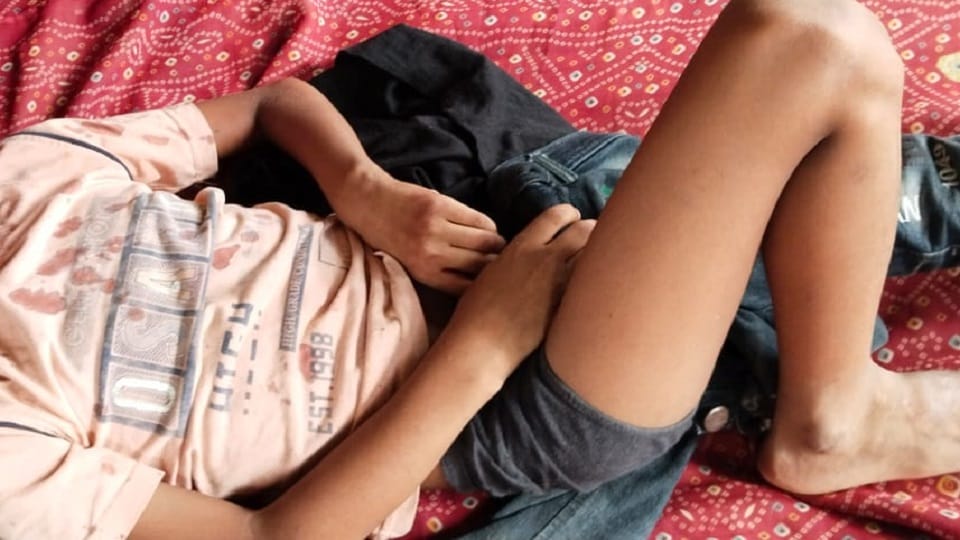 Older children tied nylon thread on private part of second class student in delhi