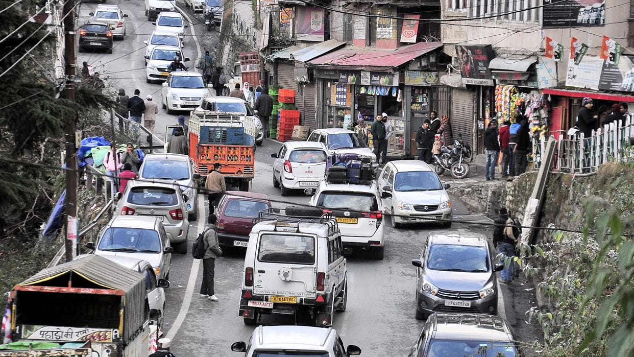 New Year 2023: Without Hotel Booking No Entry to tourist In Shimla Parking Full hotel pack  In Shimla
