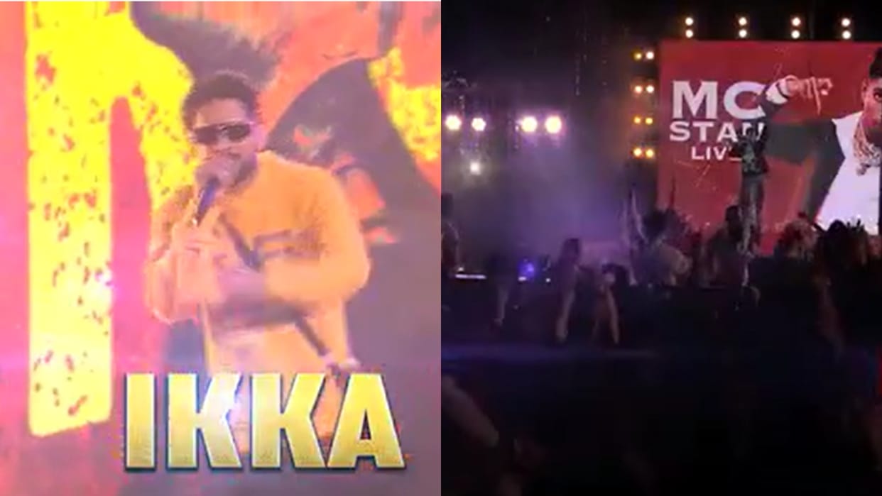 Bigg Boss 16 MC Stan gives live rapping performance on New Year Eve Sajid Khan Archana gautam Priyanka Shiv
