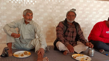 Farmer Suresh ate 2 kg 180 gram of churma in Sonipat