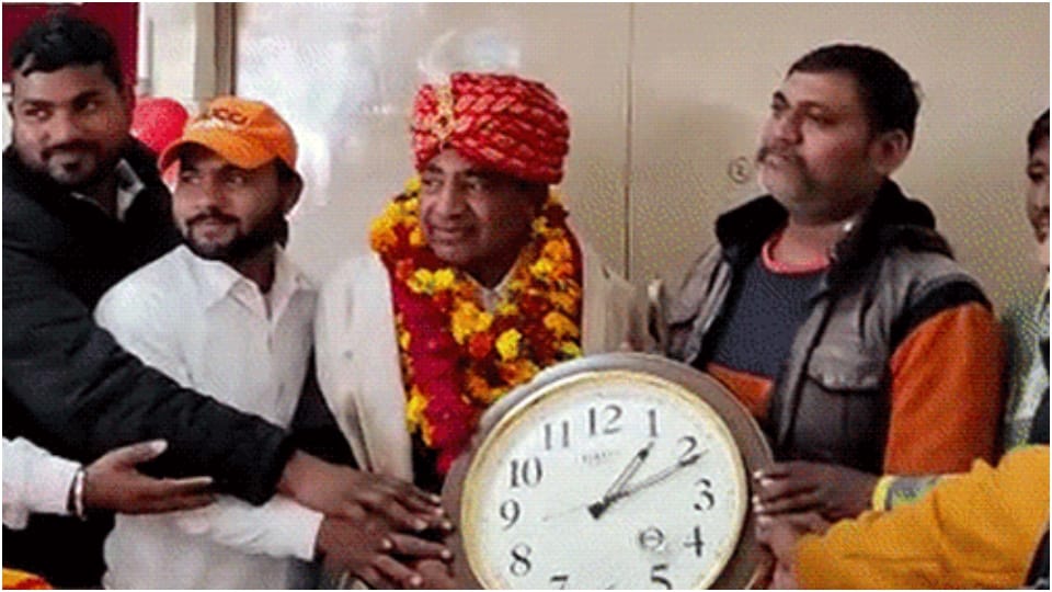 Dead bodies seen in dreams Bhagirath says On Retirement RBM Hospital Bharatpur