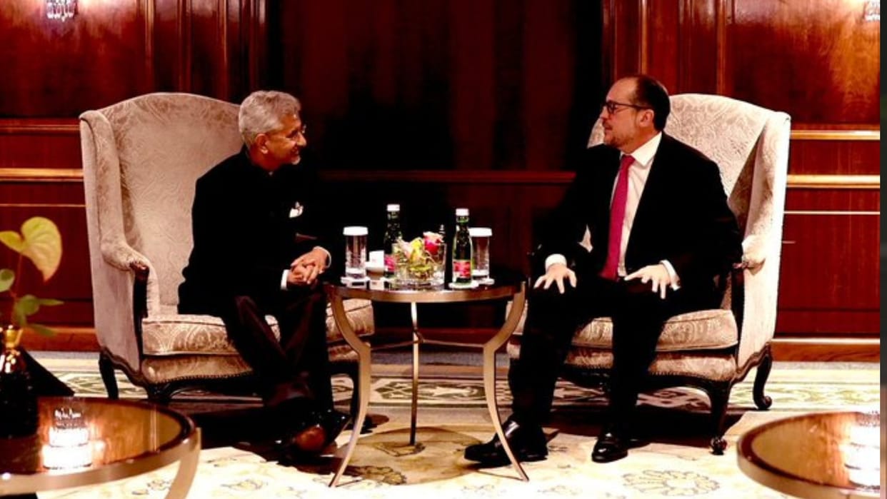 S Jaishankar meets Austrian Foreign Minister Alexander Schallenberg in Vienna
