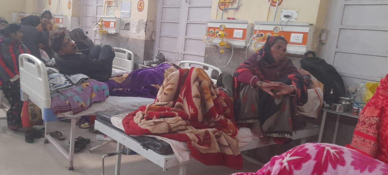 hospital,wather,gonda,TB  patient,dead