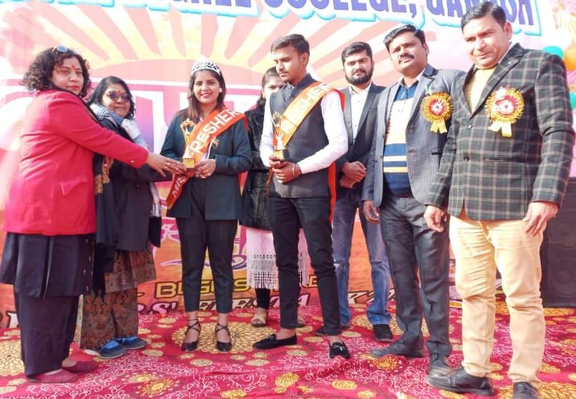 Trilok Mr. and Nikki elected Miss Fresher