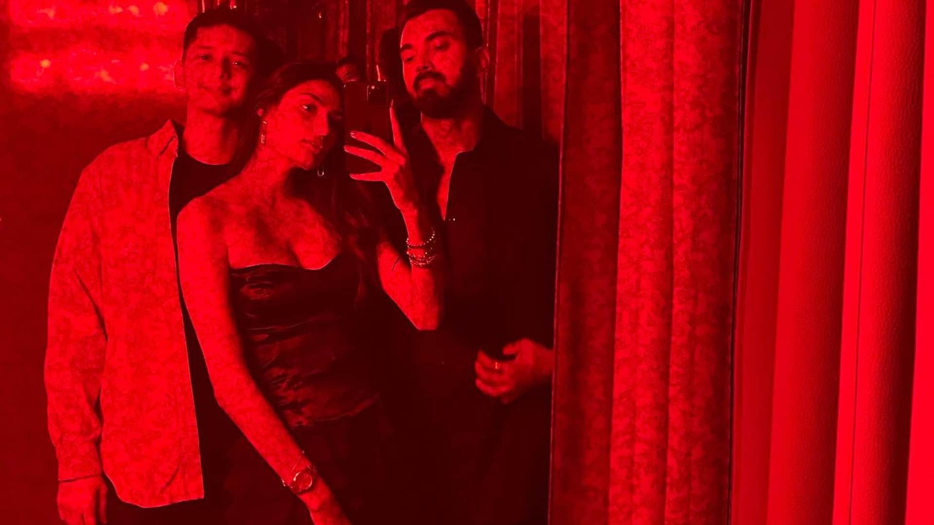 Kl Rahul Athiya Shetty Celebrate New year 2023 in Dubai see Photos here