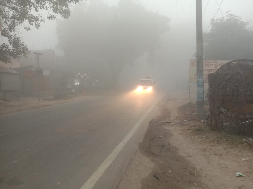 foggy sky all day