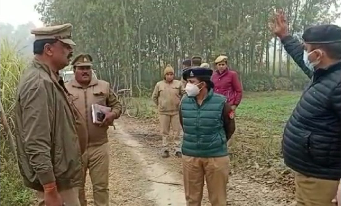 Mutilated body of girl found in sugarcane field in Hardoi, fear of murder after rape