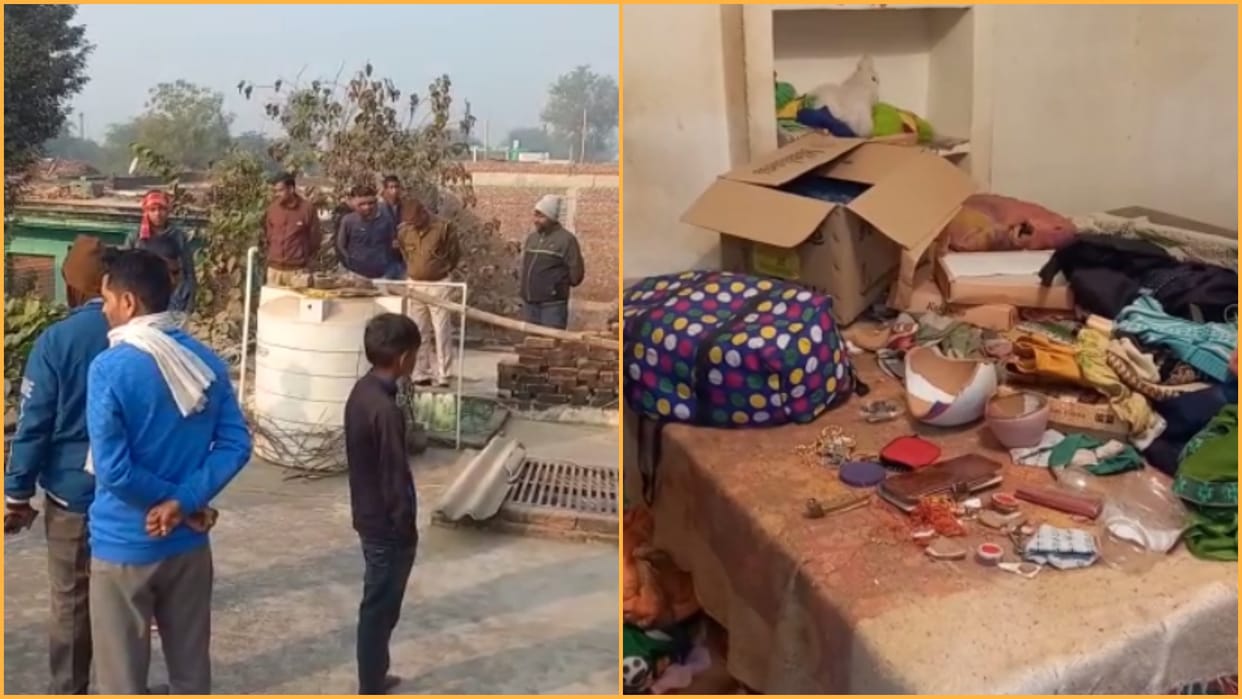 Four lakh cash and jewellery looted by taking hostage in Dholpur