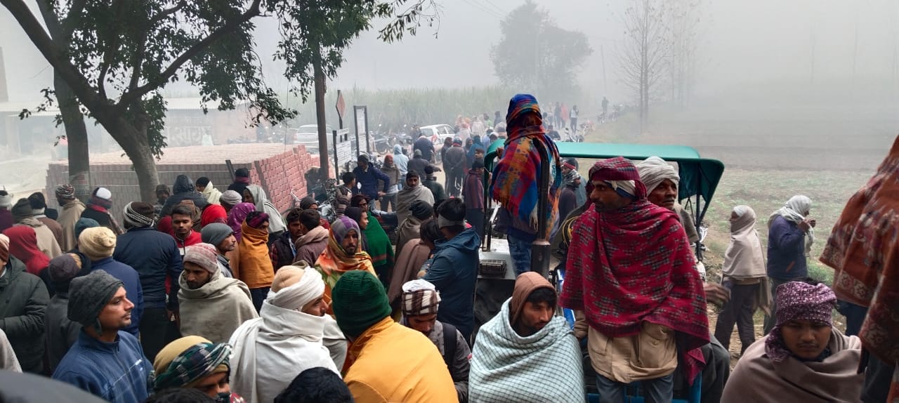 Biker dies after colliding with bull after hit by unknown vehicle in Meerut