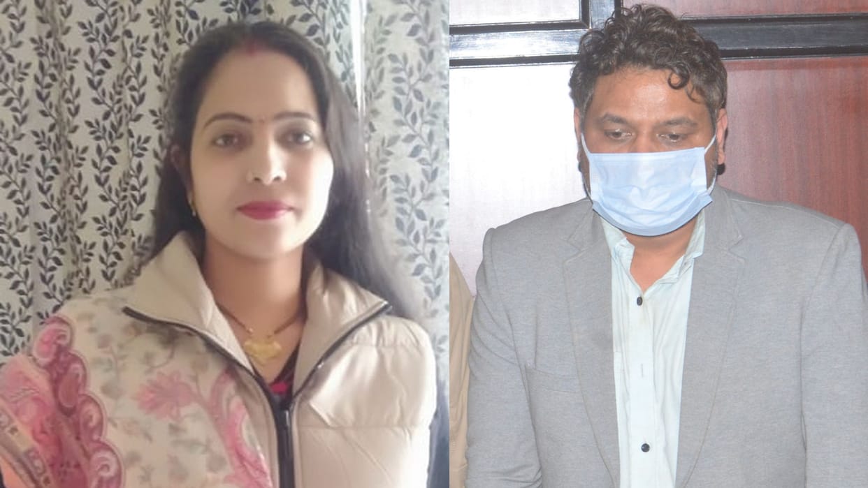 murder in ghaziabad hapur Sonia was becoming an obstacle in love relations Husband was plotting for two months