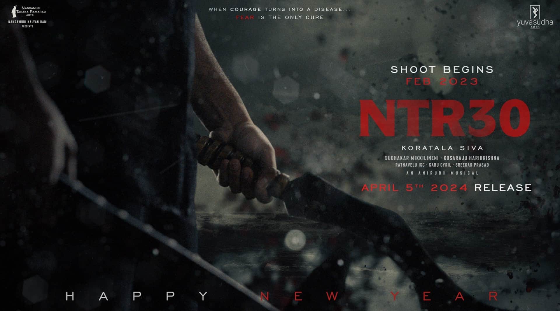 Jr Ntr New Pan India Film Ntr30 release date unveil movie directed by koratala siva go on floors in february