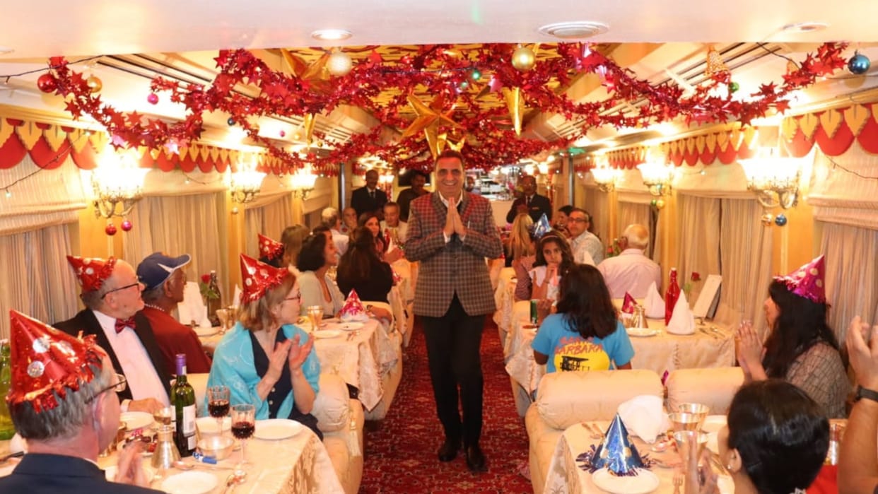 Rajasthan Royal train Palace on Wheels reached Ajmer