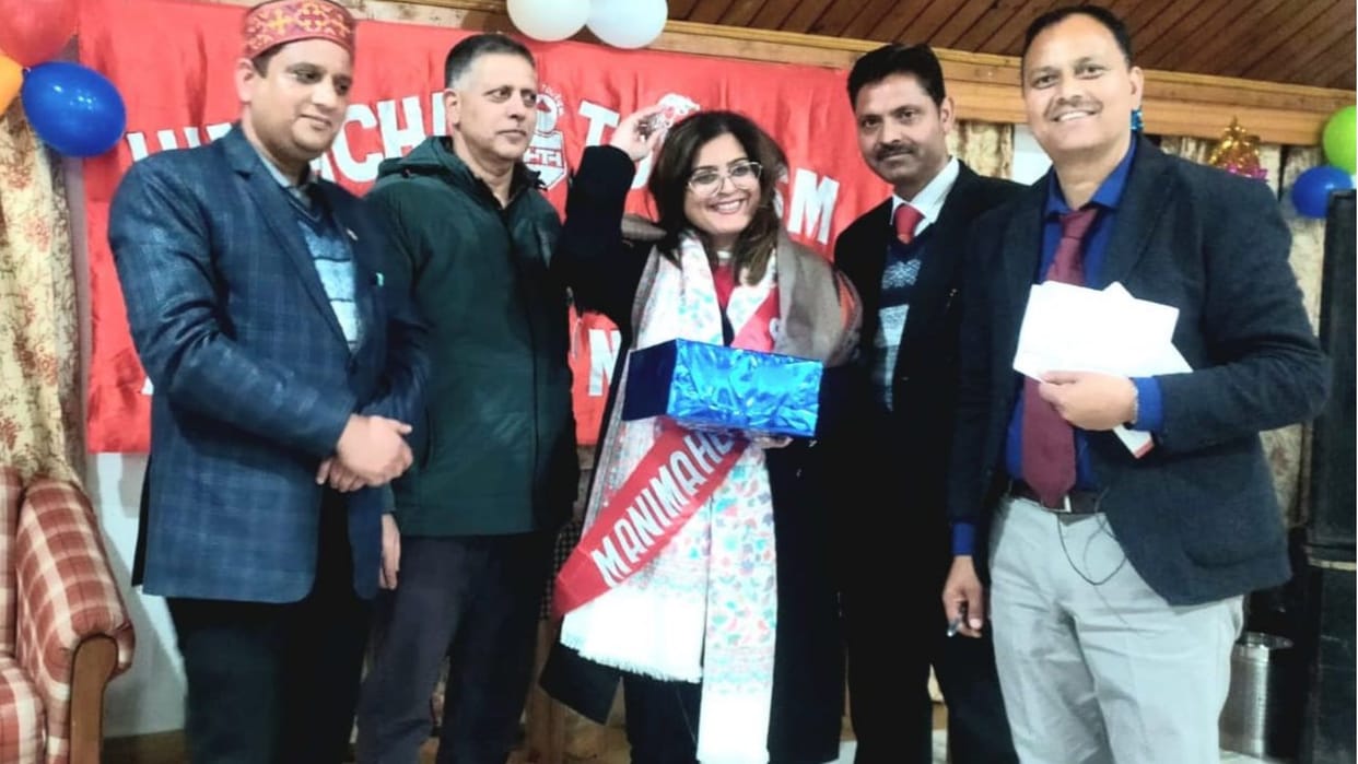 shweta crowned manimahesh queen on new year 2023 celebration in chamba
