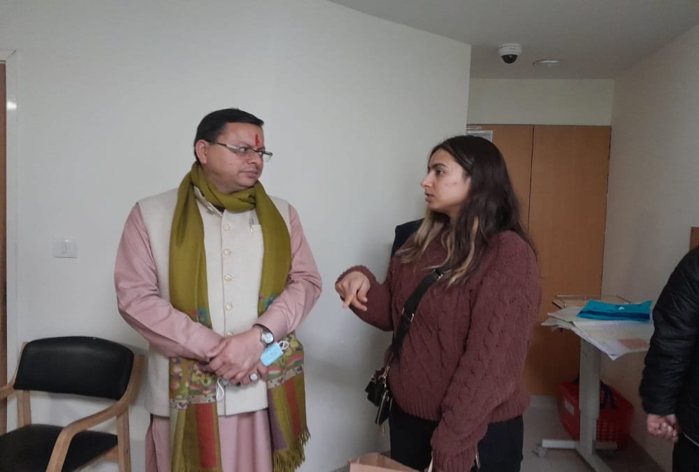 Rishabh Pant Accident: Cm Dhami meets Rishabh Pant at max hospital today