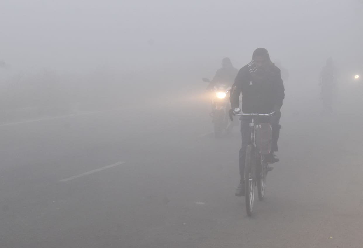 Sunday was the coldest day of the season