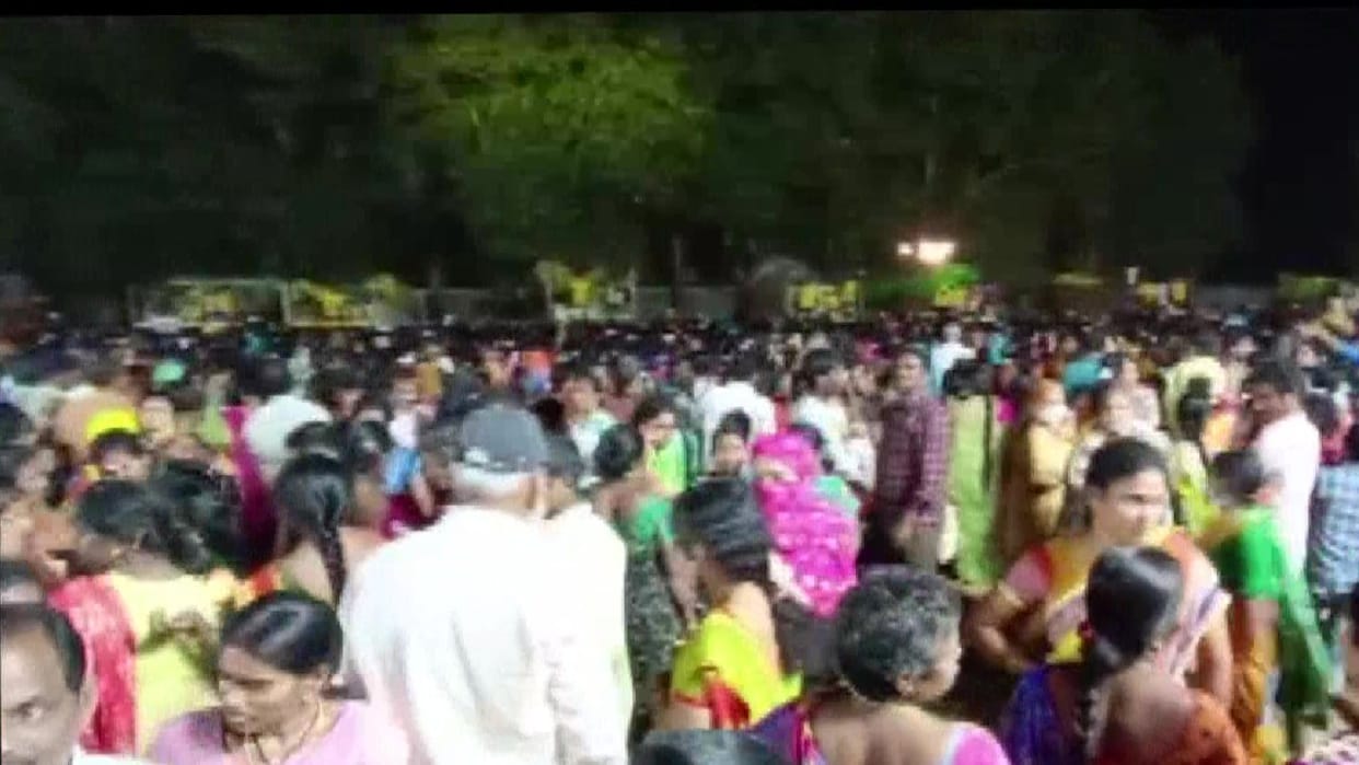 Andhra Pradesh several people died in stampede again at Chandrababu Naidus programme