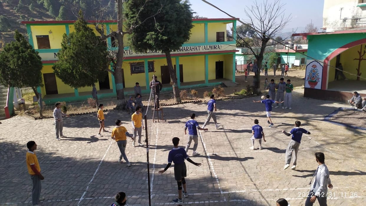 Volyball Tournament In Dwarhat