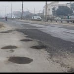 ऋषभ पंत का जहां हुआ एक्सीडेंट वहां भरे गड्ढे