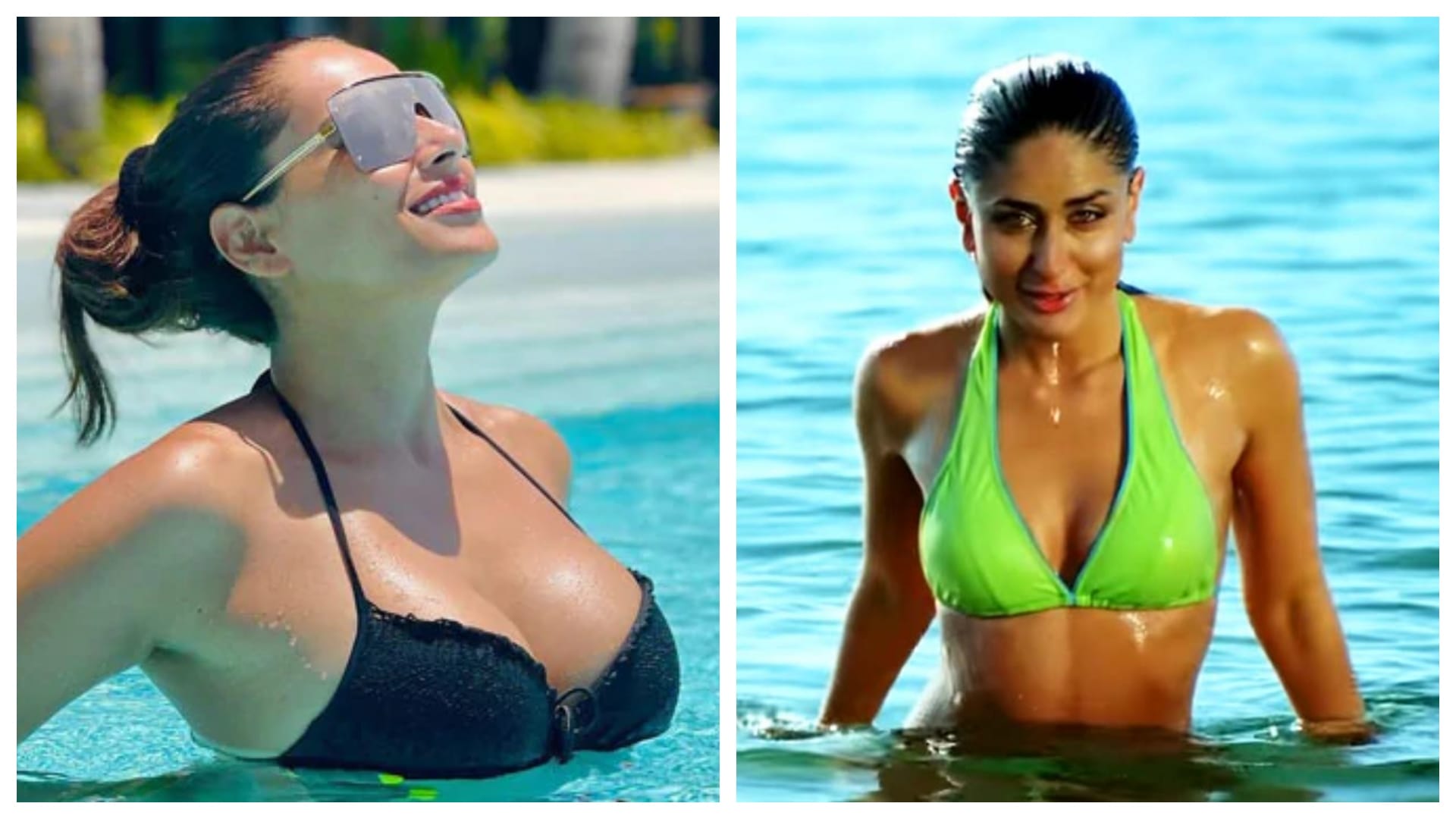 Bikini Shoot Trend in Bollywood Films starts Nargis Sharmila Tagore Disha Patani Bipasha Kareena Kapoor disprj