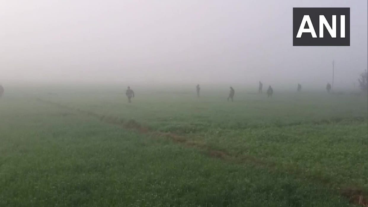 BSF personnel spotted drone at Kamalpur post Gurdaspur Personnel fired