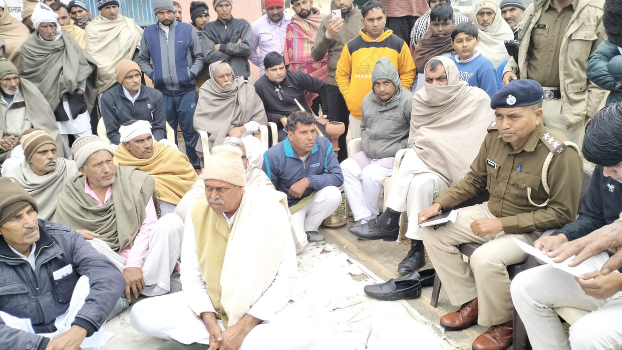 Panchayat held in the case of kidnapping of councilor in Kalanaur