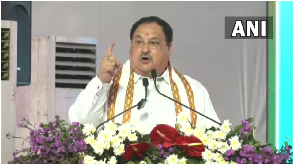 BJP chief jp Nadda to address two rallies in Maharashtra on monday