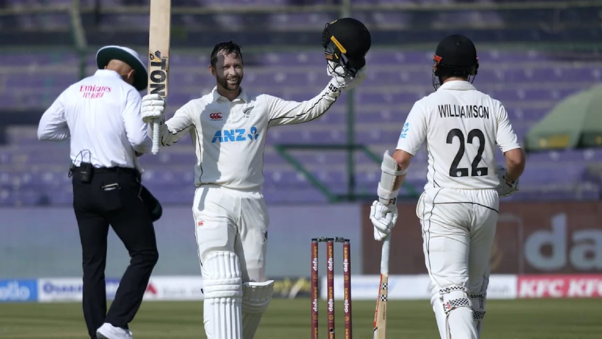 PAK vs NZ Devon Conway scored first century of year for second time in a row Pakistan comeback vs New Zealand