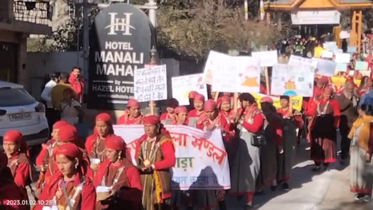 cm sukhvinder singh sukhu inaugurated manali winter carnival 2023
