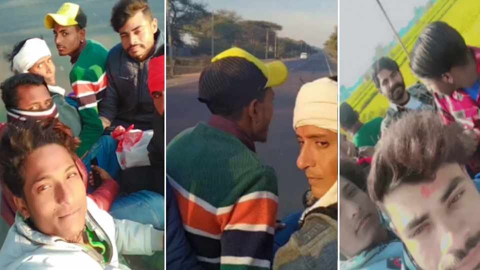 Three youths of Firozpur died in a road accident in Hanumangarh