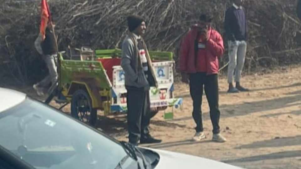 Three youths of Firozpur died in a road accident in Hanumangarh