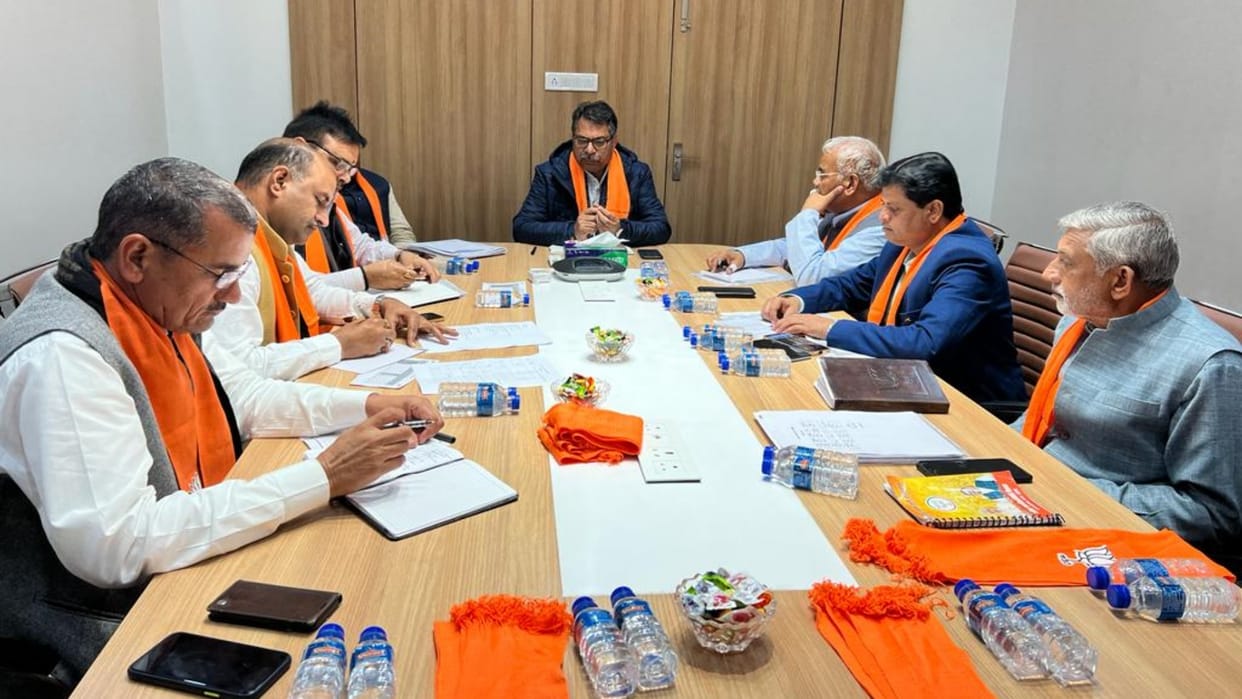 Politics BJP will complete public meetings in all assembly constituencies of Rajasthan