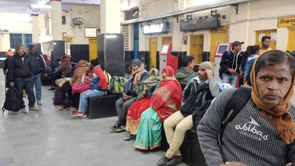 Cold increased in Agra and surrounding people imprisoned in homes