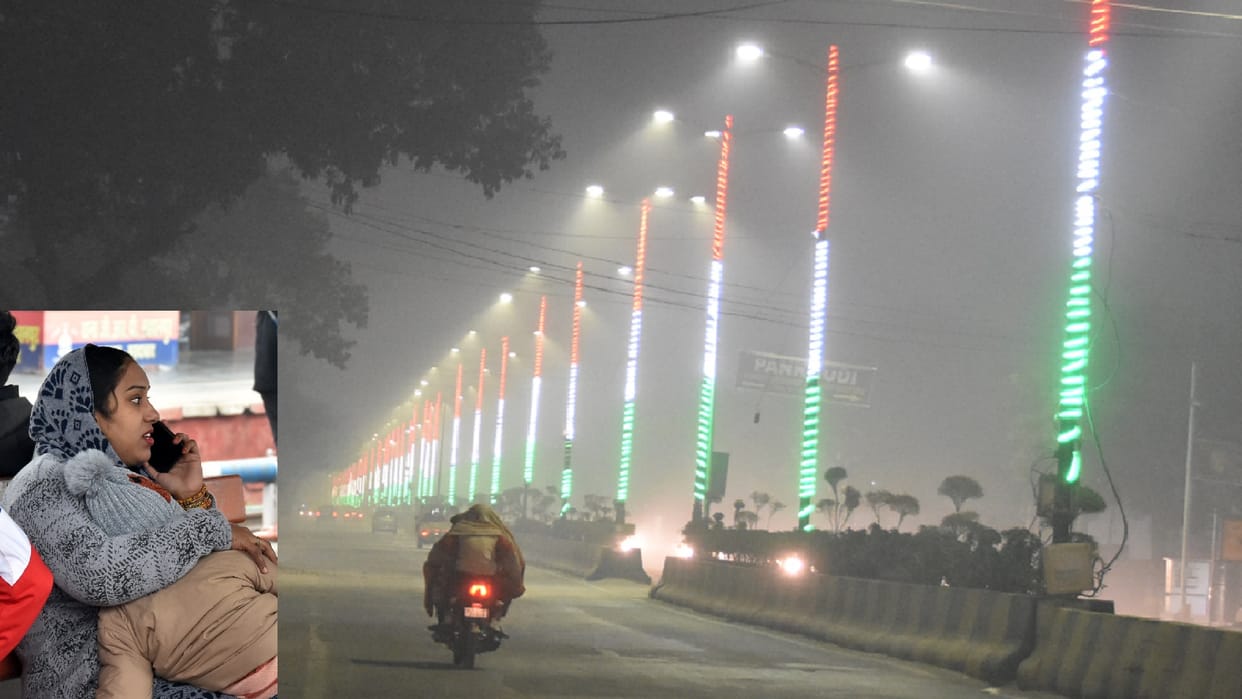 The minimum temperature was four degrees in Saharanpur and there is possibility of bad weather