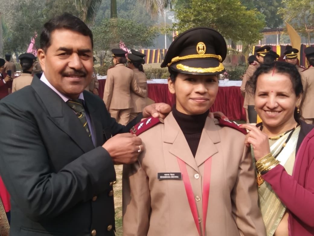 Haldwani Girl Bhavna Mehra became lieutenant in indian Army