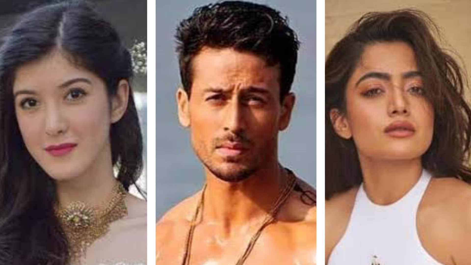 Tiger Shroff Starrer Screw Dheela Rashmika Mandanna replaced by Shanaya Kapoor