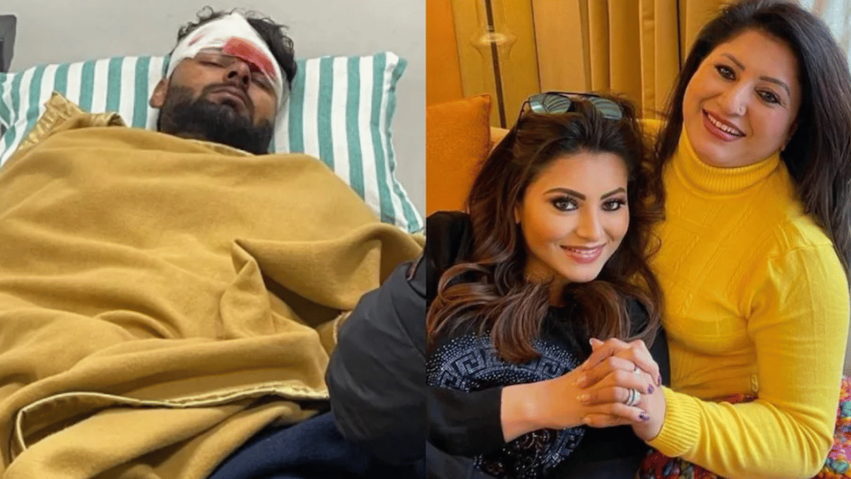 Rishabh Pant accident Urvashi Rautela mother Meera Rautela share a post for his good health know users reactio