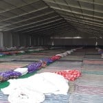 ठंड से बचने के लिए किया गया इंतजाम