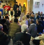 भिवानी में कार्यकर्ताओं से रूबरू होते पूर्व मुख्यमंत्री भूपेंद्र सिंह हुड्डा। विज्ञप्ति