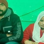 पुलिस गिरफ्त में आरोपी।